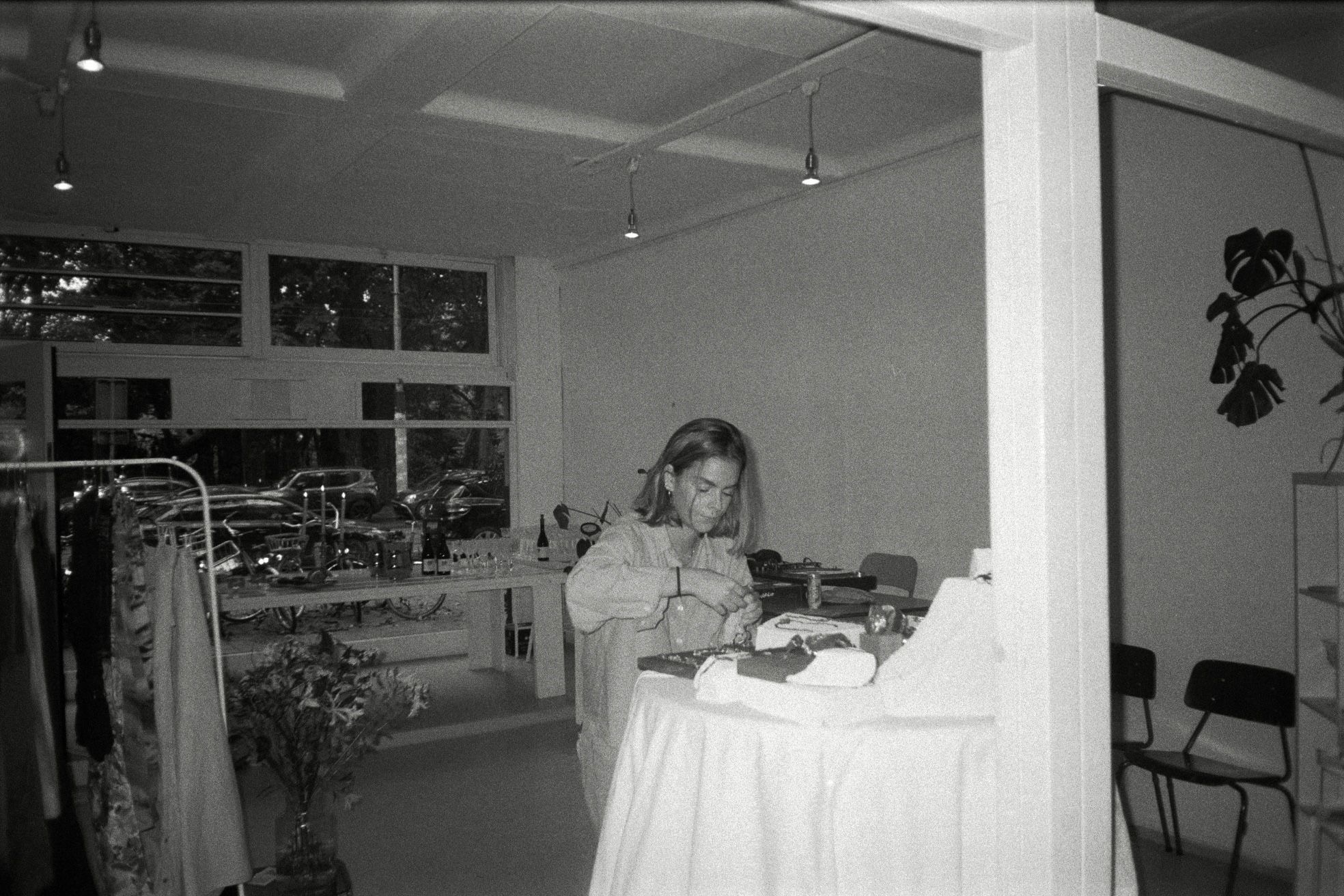 Sofia Schatz at work, Sof Atelier studio
