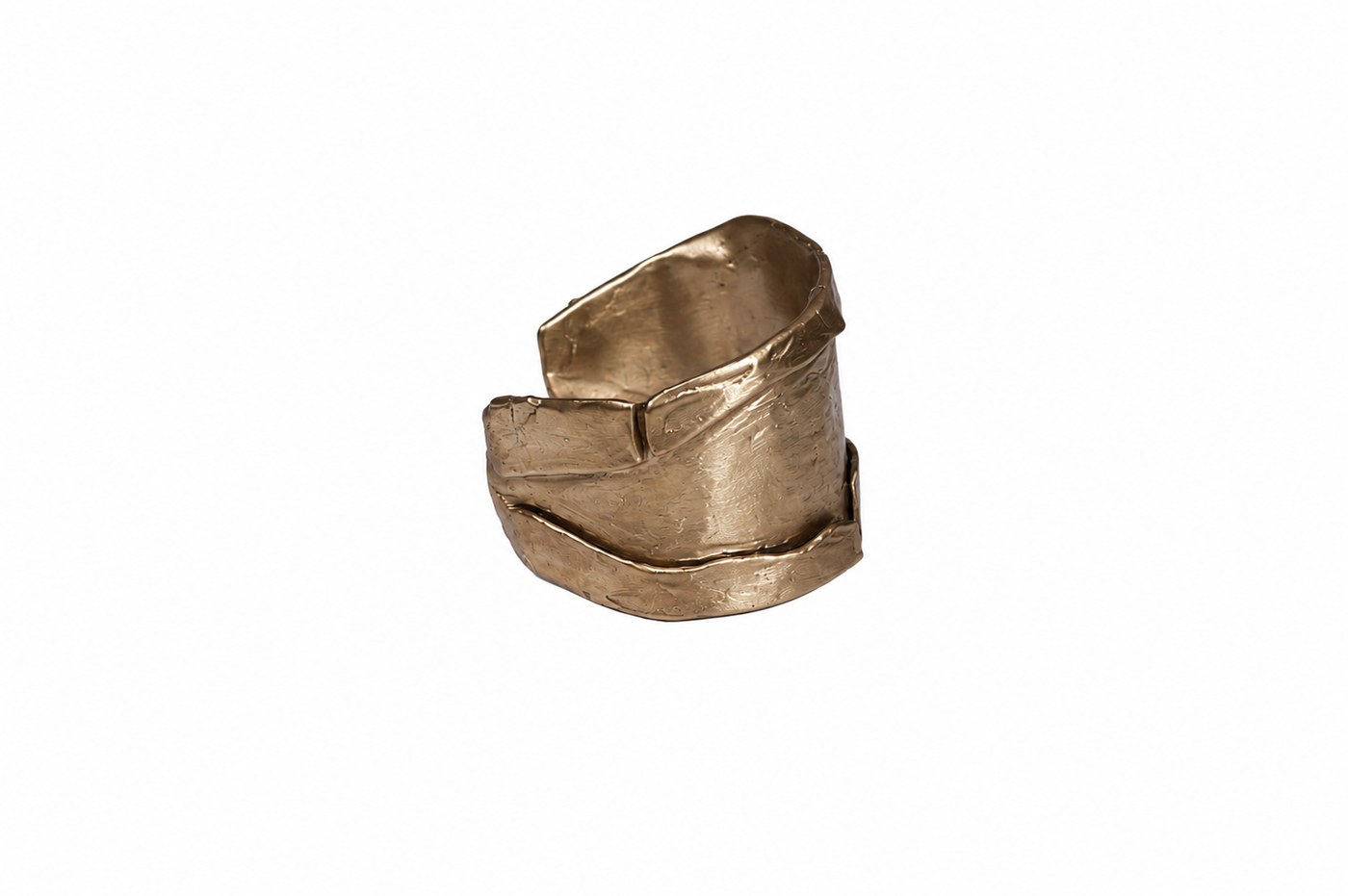 Open bronze cuff