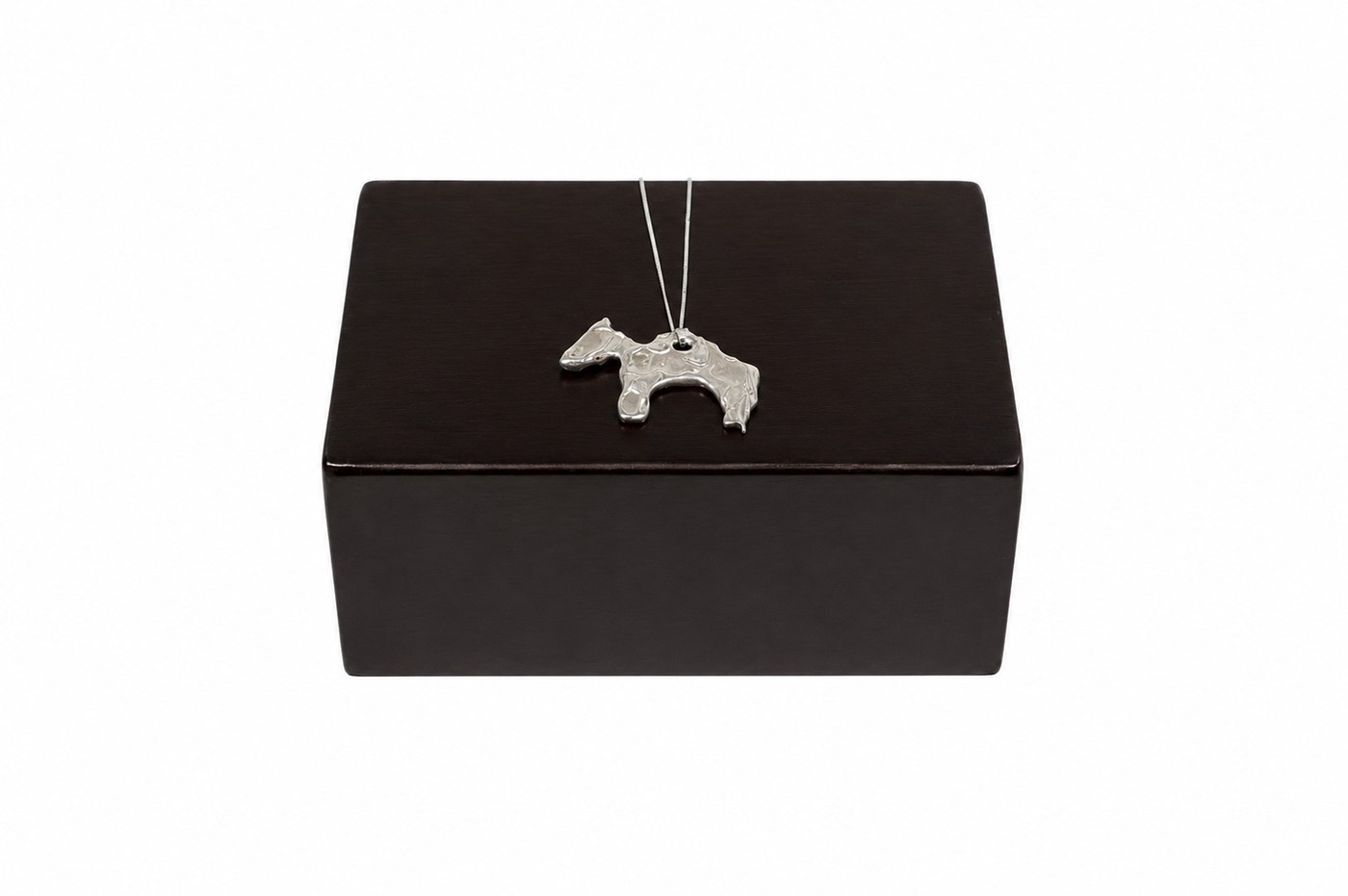 Silver horse pendant
