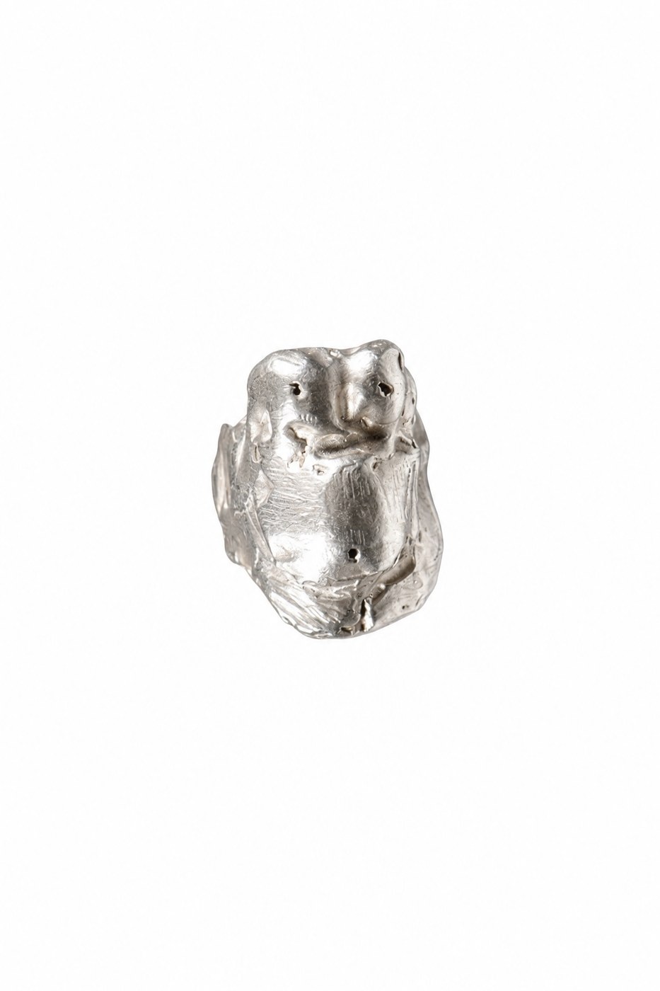 Textured tooth pendant